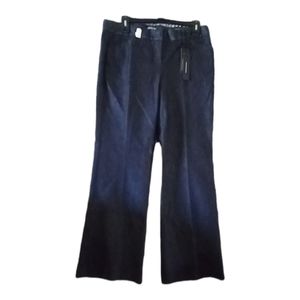 Beautiful Women’s Dark wash Express Low Rise Jeans Flare Legs Size 6 S New